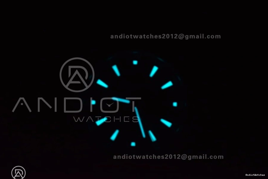 Black SportInspired Maker Dial Black 8F Overseas Strap on 932 Rubber SS 0426